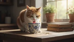 Jak odnaučit kočku pít z vašeho hrnku nebo sklenice