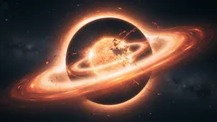 Extrémně rychlý růst: černá díra pohlcující až 3000 Sluncí ročně